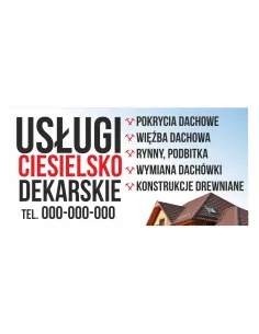 Baner Reklamowy Gotowe Wzory Banerów – Usługi Ciesielsko