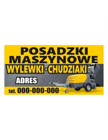 Baner Reklamowy Gotowe Wzory Banerów Posadzki Maszynowe