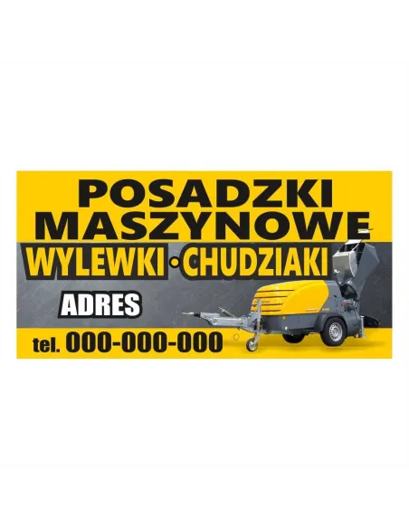 Baner Reklamowy Gotowe Wzory Banerów Posadzki Maszynowe