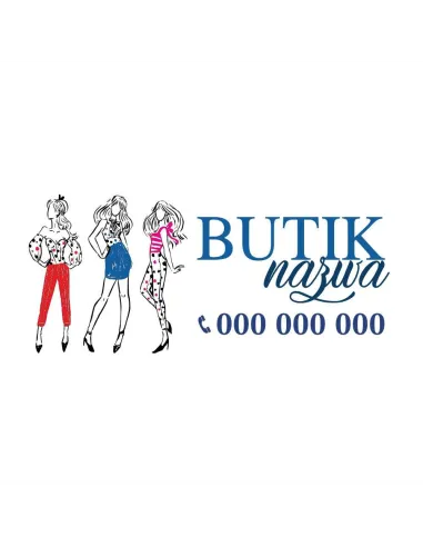 Baner Reklamowy Gotowe Wzory Banerów Butik Personalizowany