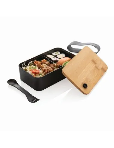 Reklamowe Pudełko Śniadaniowe z Nadrukiem UV logo 50 szt