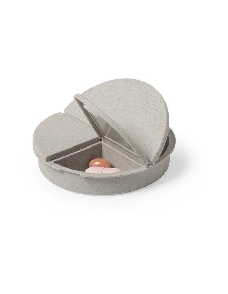 Bambusowy Pojemnik Reklamowy na 25 szt Tabletki Nadrukiem