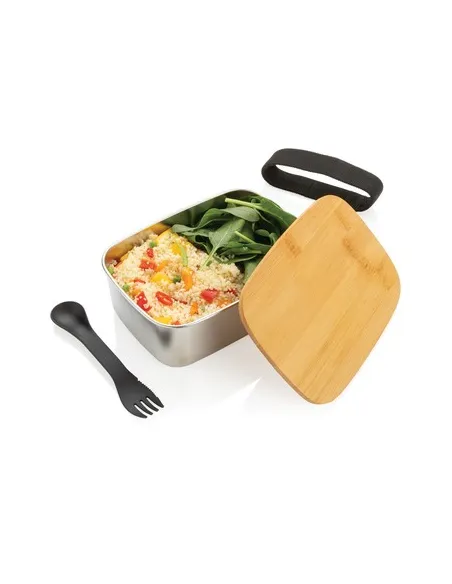 Śniadaniowe Pudełko Reklamowe Nadrukiem UV logo 50 szt