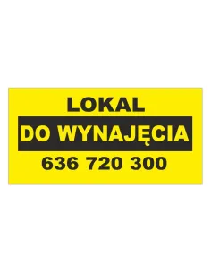 Baner – Lokal Wynajęcia Reklamowy Gotowe Wzory Banerów