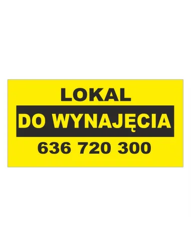 Baner – Lokal Wynajęcia Reklamowy Gotowe Wzory Banerów