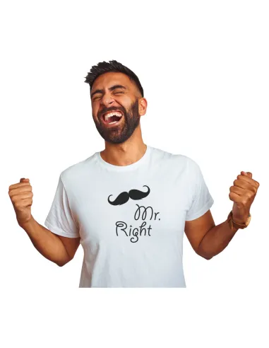 Koszulka z Nadrukiem Mr. Always Right Personalizowany