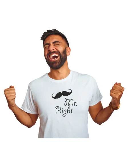 Koszulka z Nadrukiem Mr. Always Right Personalizowany