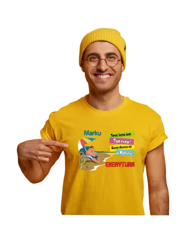 Koszulka z Nadrukiem Personalizowany na Prezent Emerytura