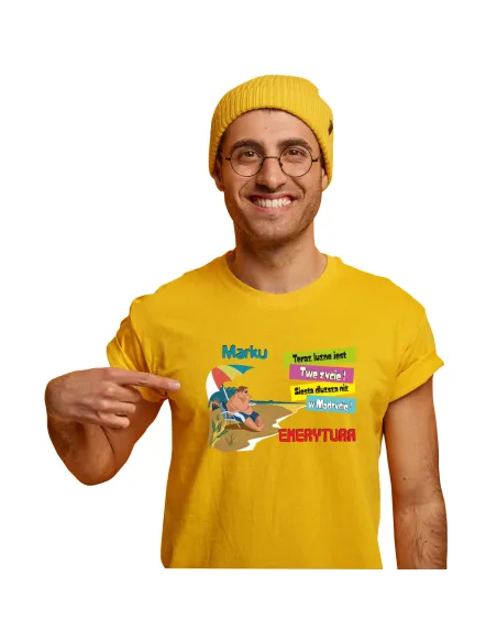 Koszulka z Nadrukiem Personalizowany na Prezent Emerytura