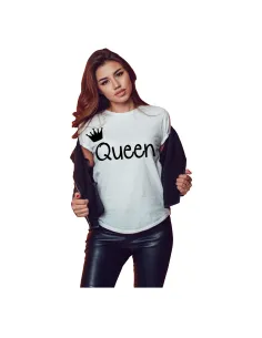 Koszulka z Nadrukiem Personalizowany na Prezent Queen