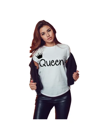 Koszulka z Nadrukiem Personalizowany na Prezent Queen