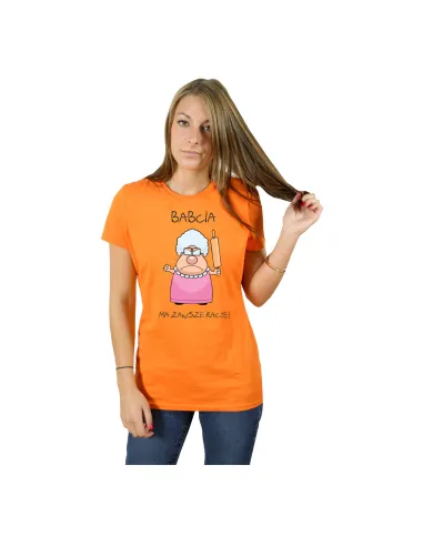 Koszulka z Nadrukiem Babcia Ma Zawsze Rację Personalizowany