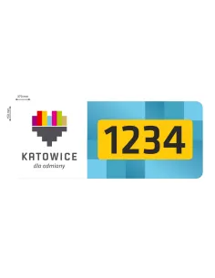 Naklejki Magnetyczne – Oznaczenie Taxi Katowice z Nadrukiem