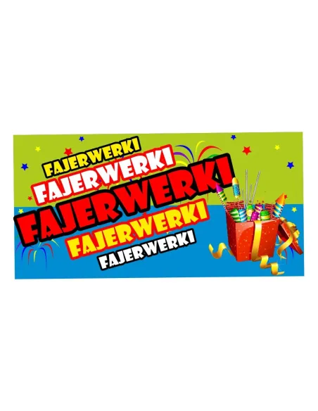 Baner Reklamowy Gotowe Wzory Banerów – Fajerwerki do Firmy