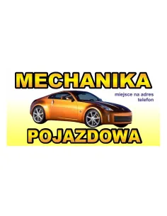 Baner – Mechanika Pojazdowa Reklamowy Gotowe Wzory