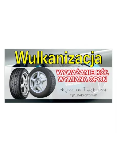 Baner – Reklamowy Gotowe Wzory Banerów Wulkanizacja