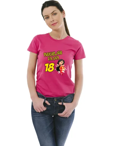 Koszulka Personalizowany z Nadrukiem na Prezent Urodziny