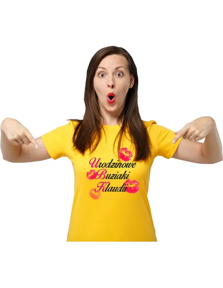 Koszulka Prezent Urodziny Urodzinowa Imieniem z Nadrukiem