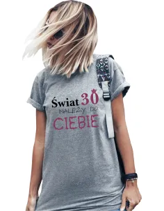 Koszulka Damska Koszulka Urodzinowa Prezent Urodziny