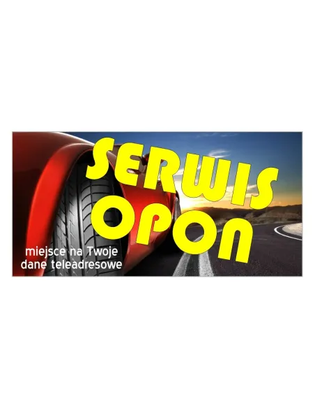 Baner Reklamowy Gotowe Wzory Banerów – Serwis Opon