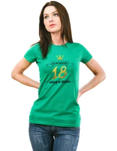 Koszulka Damska Jej Wysokość Urodziny Prezent 18 Urodziny