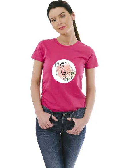 Koszulka Imieniem Prezent Mamy Ciąża Dziecko dla Mamy