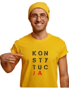 Koszulka – Shirt Nadrukiem Prezent Konstytucja Reklamowy