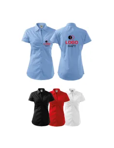 Koszula Firmowa Biurowa logo Nadrukiem Haftem z Nadrukiem