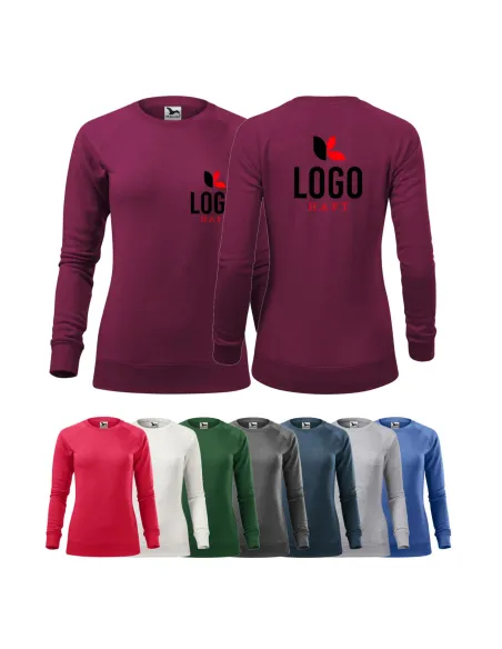 Bluza Damska z Własnym – Haftem Nadrukiem logo x10