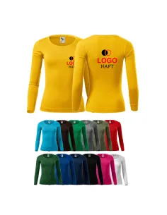 Koszulka Firmowa Długim Rękawem Własnym Haftem z Haftem