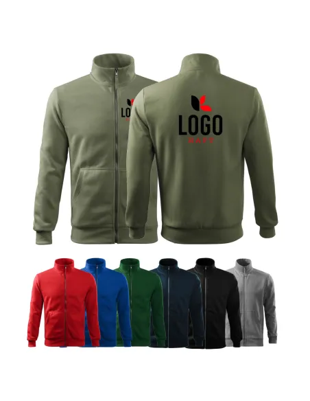 Bluza Męska z Własnym – Haftem Nadrukiem logo z Nadrukiem