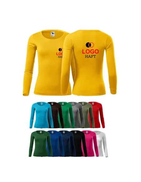 Koszulka z Własnym Haftem Nadrukiem logo Reklamą z Nadrukiem