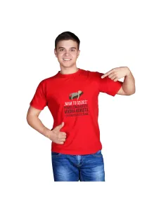 Koszulka z Nadrukiem Napis Prezent Mam To Gdzieś na Prezent