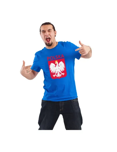 Koszulka z Nadrukiem Prezent dla Kibica Polska na Prezent
