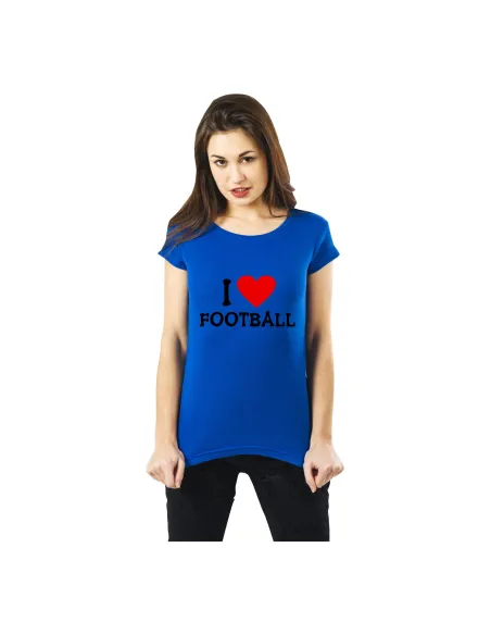 Koszulka – Shirt Nadrukiem Love Football Gotowy Projekt