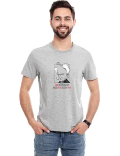 Koszulka z Nadrukiem Serce Pęka Mi z Rozpaczy na Prezent