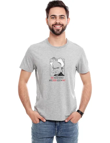 Koszulka z Nadrukiem Serce Pęka Mi z Rozpaczy na Prezent