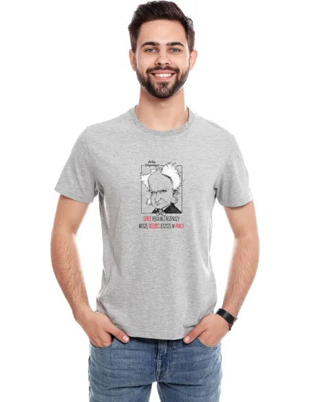 Koszulka z Nadrukiem Serce Pęka Mi z Rozpaczy na Prezent