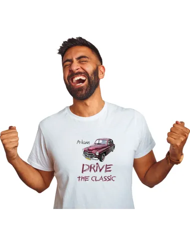 Koszulka Imieniem Napis Drive The Classic Personalizowany