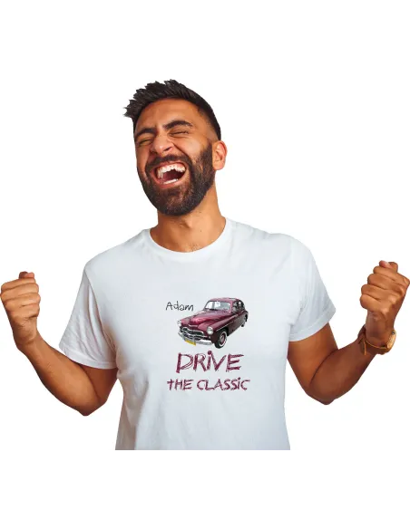 Koszulka Imieniem Napis Drive The Classic Personalizowany