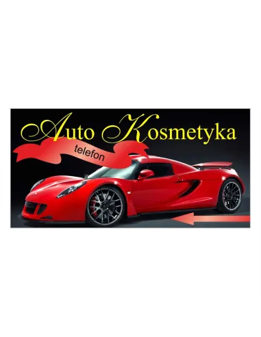 Baner Reklamowy Gotowe Wzory Banerów – Auto Kosmetyka
