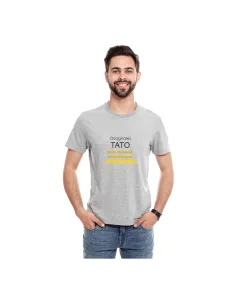 Koszulka z Nadrukiem Prezent Osiągnąłeś Tato Personalizowany