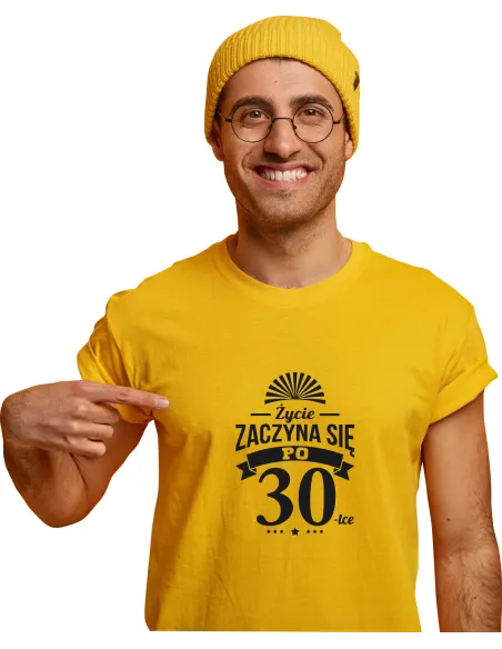 Koszulka z Nadrukiem Prezent 30 Urodziny Personalizowany