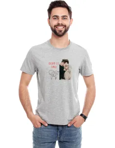 Koszulka Imieniem Napis Walentynki Kocham Cię z Nadrukiem