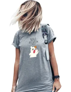 Koszulka Imieniem Napisem Małe Jest Wredne Personalizowany