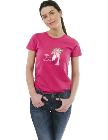 Koszulka Imieniem Prezent Jesteś Idealna Personalizowany