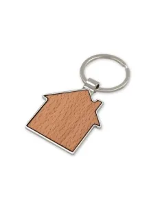 Brelok do Kluczy "domek" z Nadrukiem UV logo 50 szt