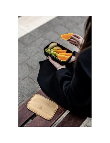 Pudełko Śniadaniowe 850 ml z Nadrukiem UV logo 100 szt