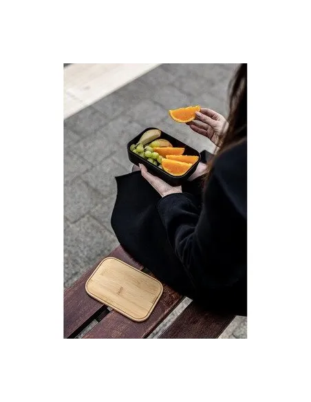 Pudełko Śniadaniowe 850 ml z Nadrukiem UV logo 100 szt