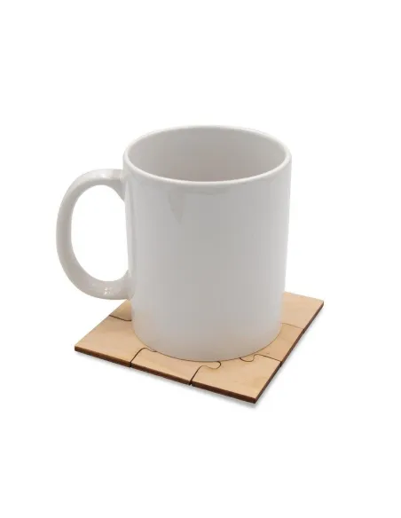 Podkładka pod Kubek "puzzle" z Nadrukiem UV logo 500 szt